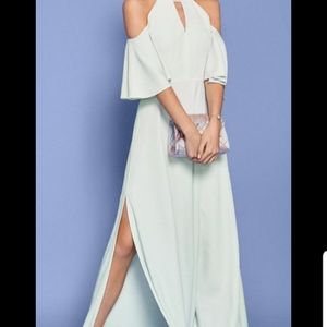 Ted Baker Dulciee Cut Out Shoulder Maxi Size 3